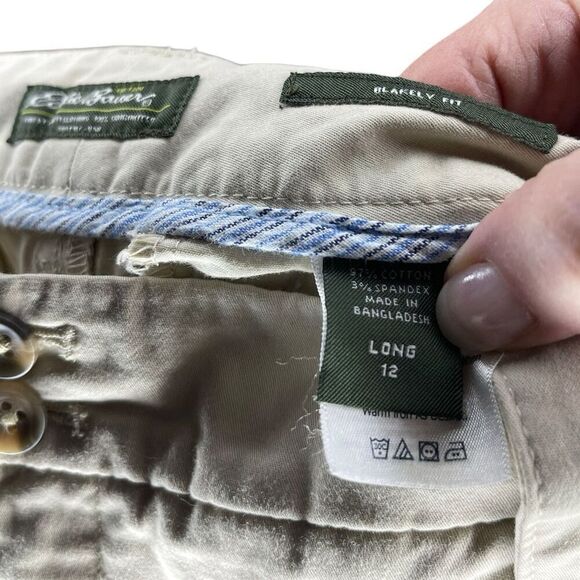 Eddie Bauer Women's Blakely Fit Dress Pants Size 12 High Rise Flat Front - Picture 3 of 4